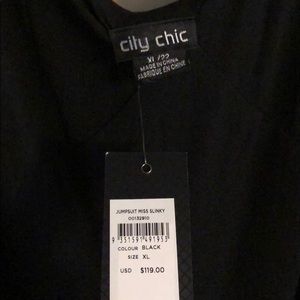 NWT City Chic wide leg jumpsuit - size 22